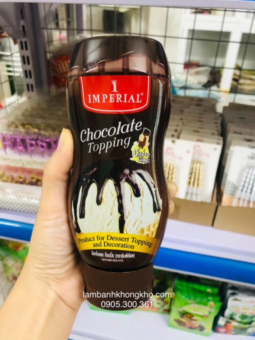 Sốt socola topping Imperial
