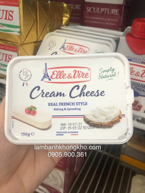 Cream cheese Elle & Vire 150g