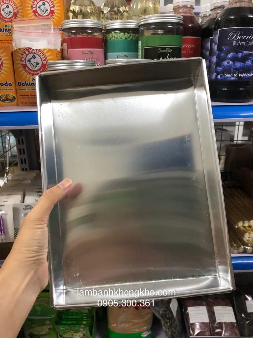 Khuôn gato chữ nhật 20cm Khuôn gato chữ nhật 20cm