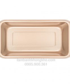 Khuôn loaf chống dính màu vàng size 15cm