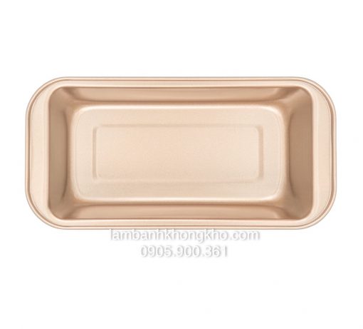 Khuôn loaf chống dính màu vàng size 15cm