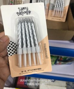 Nến xoắn nhiều màu