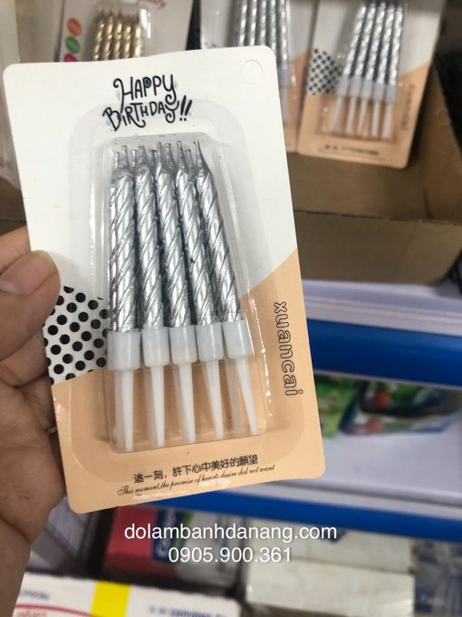 Nến xoắn nhiều màu Nến xoắn nhiều màu