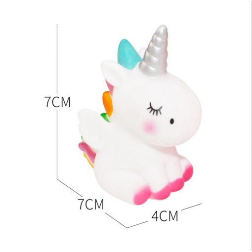 Ngựa Pony ngồi (trắng, hồng)