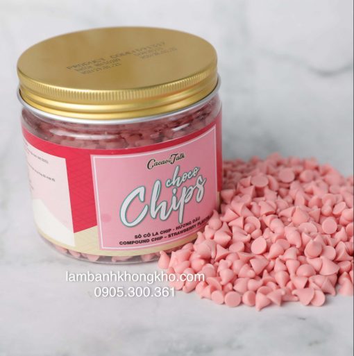 Socola chip dâu 100gr