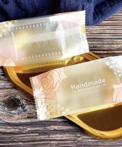 Túi bánh dứa hoa hồng (50 cái)