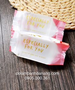 Túi bánh dứa lá đỏ / xanh (50 cái)