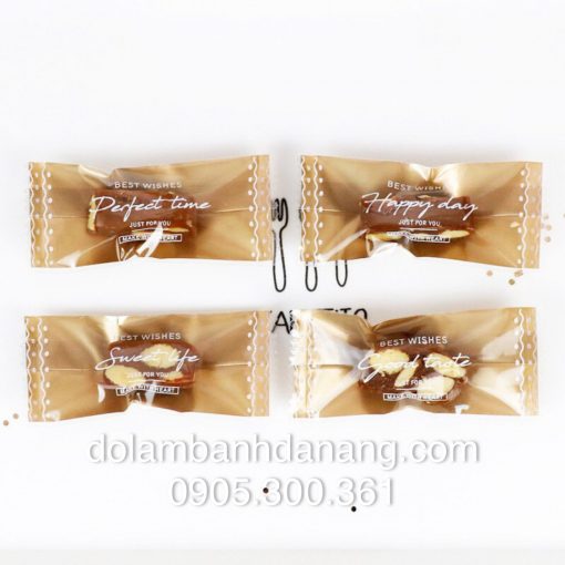 Túi kẹo chữ nâu (100 cái)