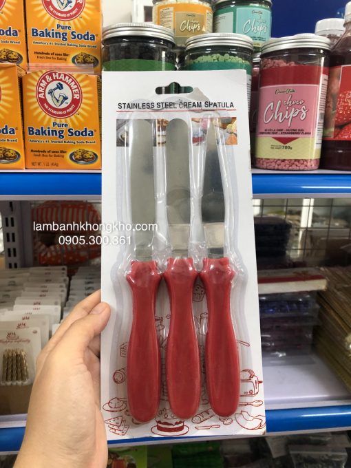 Bộ 3 dao chà láng DEC-8257-9226-1BO