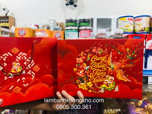 Hộp én xuân lớn 30x21x9cm