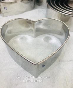 Khuôn gato tim rời 16cm (gia công) KK-8107-9205-1C