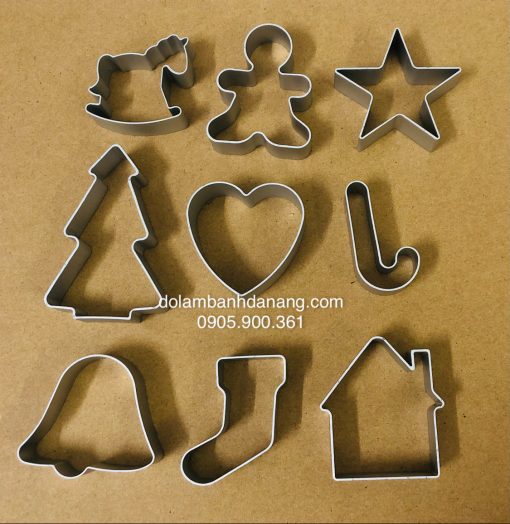 Set cutter noel 9 cái