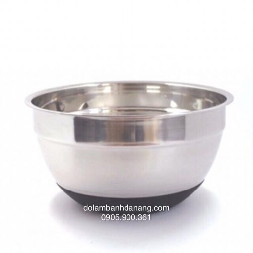 u trộn bột inox đáy silicon 22cm BAS-8264-9238-1C Âu trộn bột inox đáy silicon 22cm BAS-8264-9238-1C