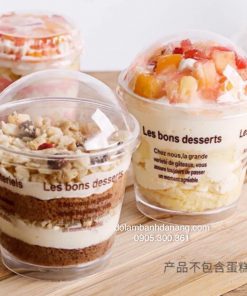 Ly nhựa tròn Les bons (10 cái) BOX-8273-9256-10C