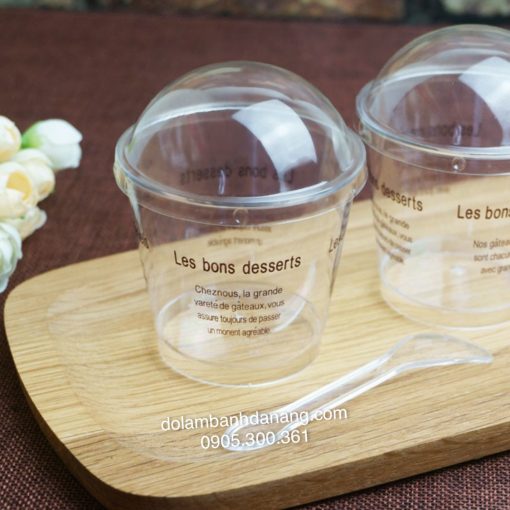 Ly nhựa tròn Les bons BOX-8273-9254-1C
