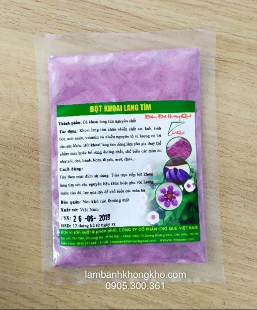 Bột khoai lang tím 50g FSG-8238-9199-1G Bột khoai lang tím 50g FSG-8238-9199-1G