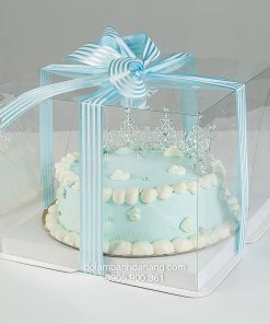 Hộp bánh kem trong 21.5cm cao 16cm BOX-9403-1C