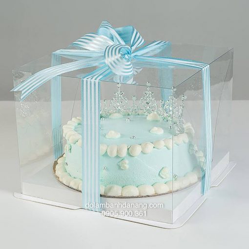 Hộp bánh kem trong 21.5cm cao 16cm BOX-9403-1C