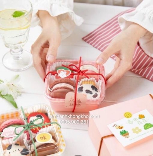 Hộp nhựa caro nắp trong (50 cái) BOX-9400-50C