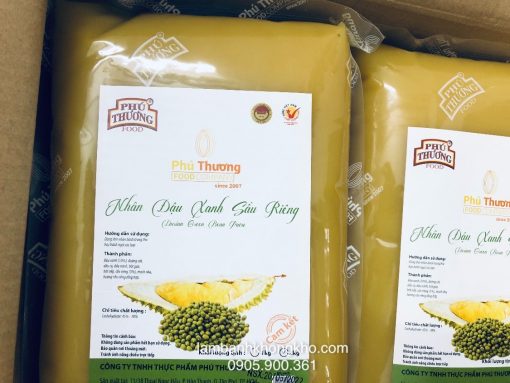 Nhân đậu xanh sầu riêng 1kg TT-2497-1447-1KG Nhân đậu xanh sầu riêng 1kg TT-2497-1447-1KG