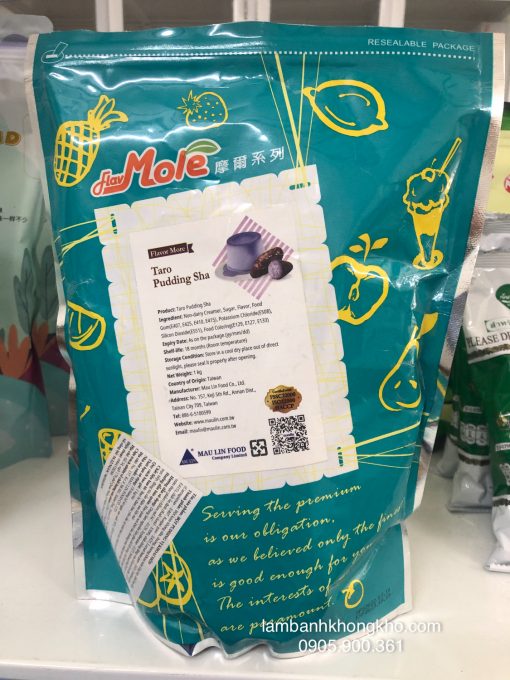 Bột pudding vị khoai môn Mole 1kg FL-9766-1KG