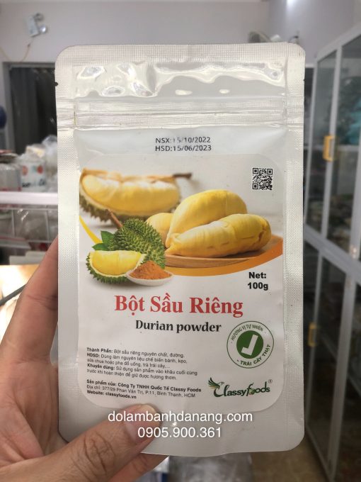 Bột sầu riêng 100g FL-9548-100GR Bột sầu riêng 100g FL-9548-100GR