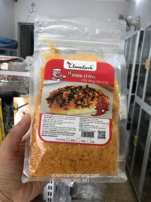 Chà bông heo cay (gói 300g) FD-9784-1G Chà bông heo cay (gói 300g) FD-9784-1G