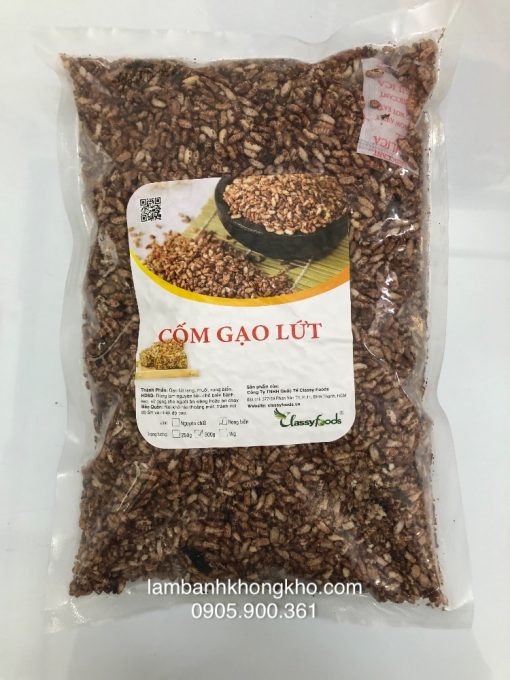 Cốm gạo lứt rong biển (gói 500g) FD-9539-1G Cốm gạo lứt rong biển (gói 500g) FD-9539-1G