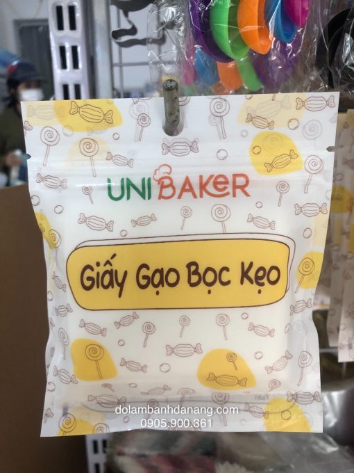 Giấy gạo gói kẹo 6.5x8cm BOX-7881-8656-1XAP