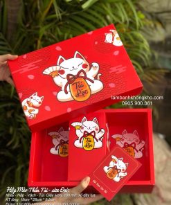 Hộp Tết Mèo Tài Lộc 6H (1 bộ) TET-10646-1BO
