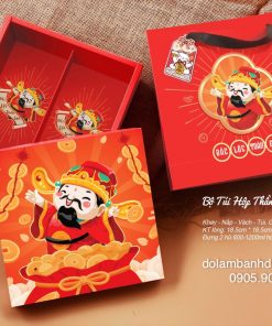 Hộp Tết Thần Tài 4H (1 bộ) TET-10645-1BO