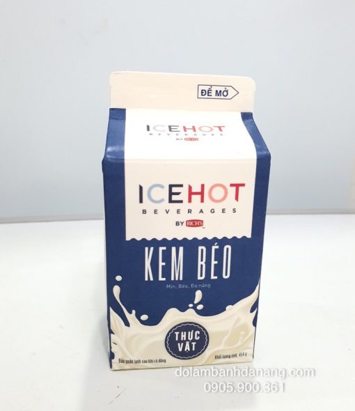 Kem béo thực vật IceHot Richs KBS-9357-1H