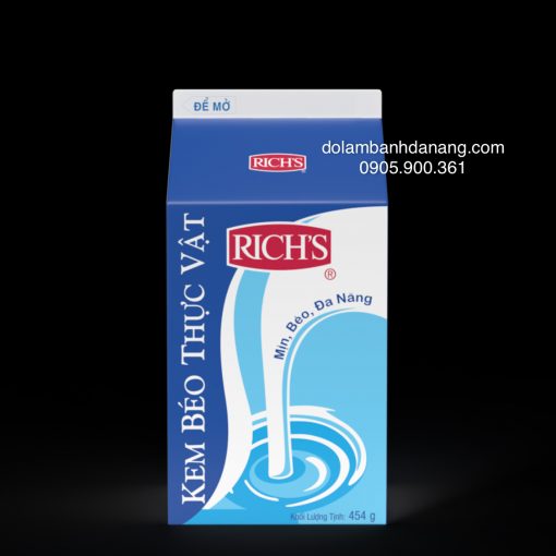 Kem béo thực vật Rich’s lùn 454g KBS-2619-1300-1H
