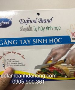 Găng tay sinh học Eufood (hộp 100 cái) DC-9343-1H