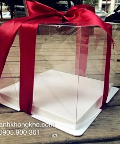 Hộp bánh kem trong 30cm cao 18cm BOX-9517-1C