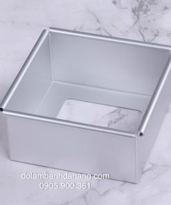 Khuôn gato vuông đế rời 16cm (gia công) KGC-9966-1C