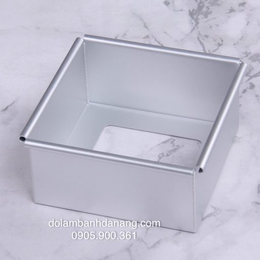 Khuôn gato vuông đế rời 16cm (gia công) KGC-9966-1C Khuôn gato vuông đế rời 16cm (gia công) KGC-9966-1C