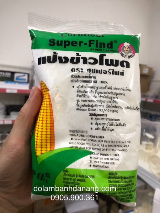 Tinh bột bắp Thái Lan gói 400gr FL-9380-1G Tinh bột bắp Thái Lan gói 400gr FL-9380-1G