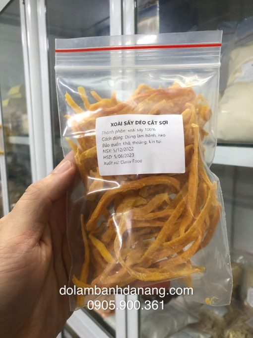 Xoài sấy dẻo cắt sợi (100gr) TET-10182-100GR Xoài sấy dẻo cắt sợi (100gr) TET-10182-100GR
