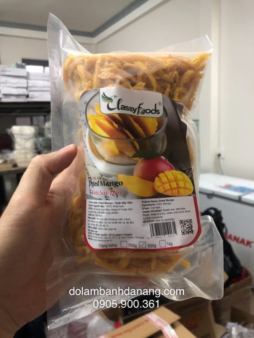 Xoài sấy dẻo cắt sợi (1kg) TET-10183-1KG Xoài sấy dẻo cắt sợi (1kg) TET-10183-1KG