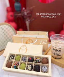 Bộ túi hộp socola 12 viên Royal kem BOX-11047-1BO