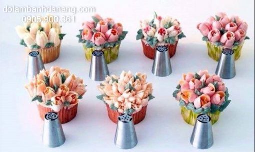 Đui hoa tulip 3D lẻ DEC-11095-1C