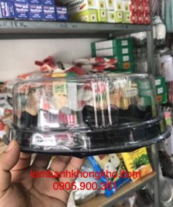 Hộp tròn đế đen 47 (100 cái) BOX-7570-8136-100C