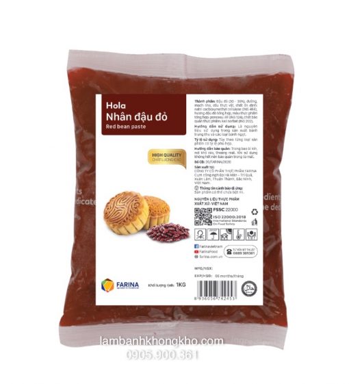 Nhân đậu đỏ Hola Farina 1kg TT-9462-1KG