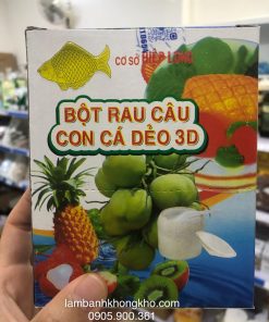 Rau câu con cá dẻo 3D Hiệp Long (gói) NL-11087-1G