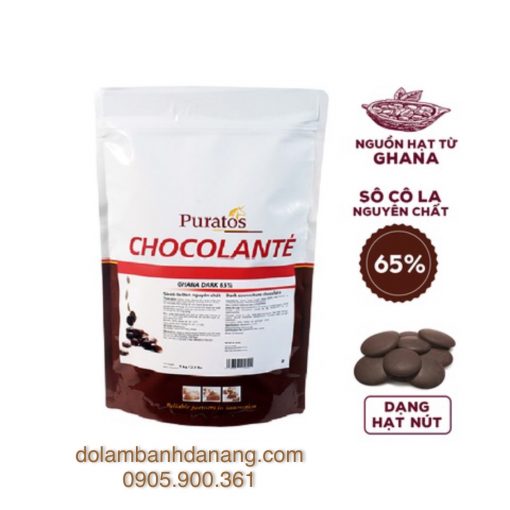 Socola đen dạng hạt 65% SMH-2592-1339-1KG