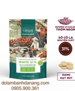 Socola trắng nguyên chất dạng hạt 31% SMH-9563-1KG