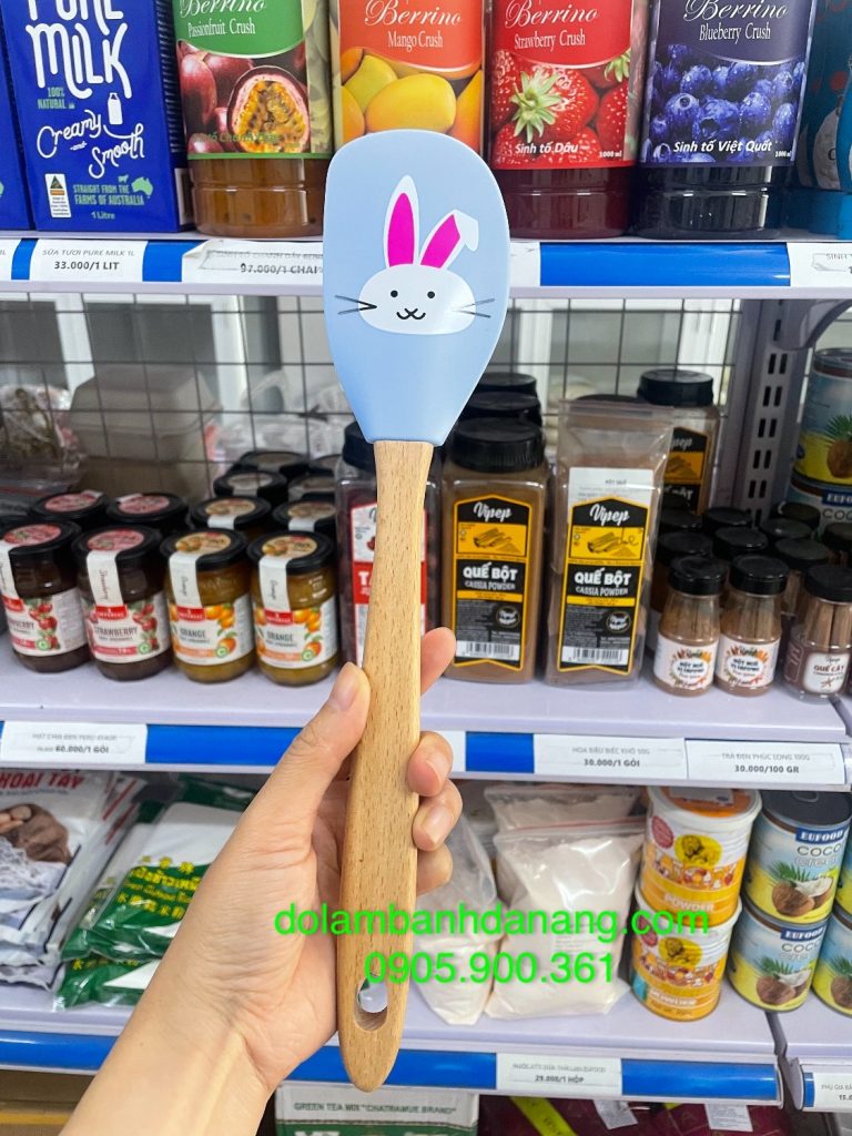 Spatula cán gỗ BAS-2868-1020-1C