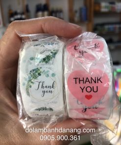 Tem dán Thank you DEC-8272-9253-1C