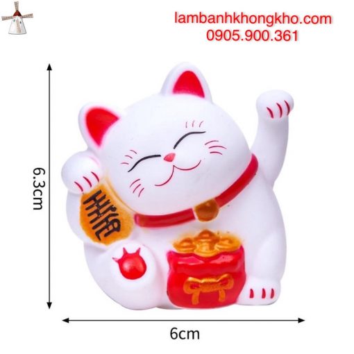 Tượng Mèo Thần Tài DEC-11028-1C